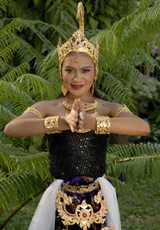 Thai Dancer, Loy Krathong.