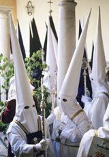 Semana Santa in Malaga Image published in the U.K. Sunday Observer.