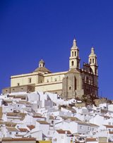 White village Stock, Andalucia