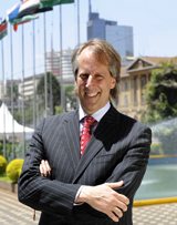 Rod Beckstrom in Nairobi, CEO of ICANN