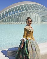"Fallera" traditional dress