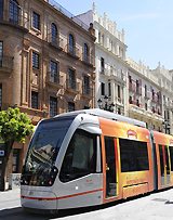 Smart trams in Seville