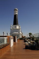 Roof terrace at the ME, Madrid