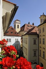 Views of Prague from Iron Gate Suites Hotel