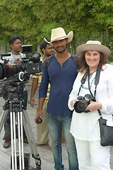 Michelle met a Bollywood film crew shooting in George Town