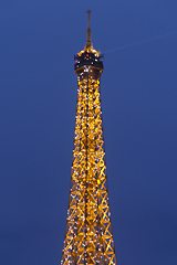 An unrivaled view of the city's greatest monument, the Eiffel Tower, from the Shangri-La.