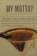 Hershey's special dark martini