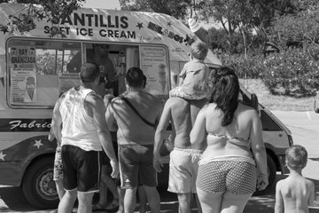 Nominee in People | The ice-cream queue