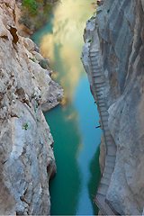 A birds-eye view from the Camino del Rey.