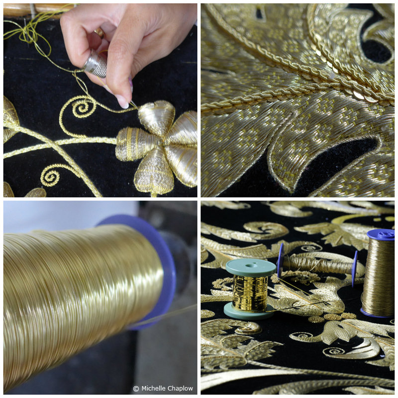 Francisco Carrera Iglesias is a master embroiderer, continuing the five-centuries-old tradition of intricate gold embellishment in his Seville workshop.