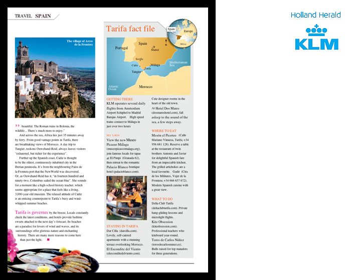 Holland Herald - KLM Inflight Magazine