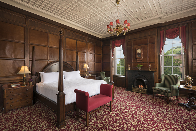 "The Board Room", Historic Bedrooms at St James Hotel, Red Wing; Minnesota;
